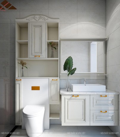 Bộ tủ chậu lavabo cao cấp XVL720