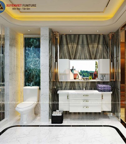 Đã mắt với bộ tủ chậu lavabo XVL710 chất lừ