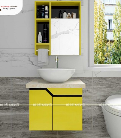 Tủ chậu rửa mặt hiện đại phòng tắm LBK1025