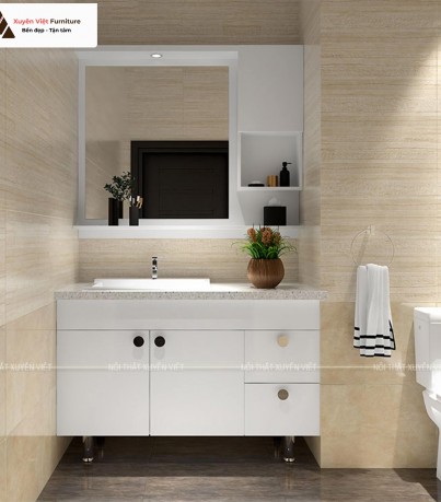 Tủ lavabo đựng đồ tiện lợi XVL 666