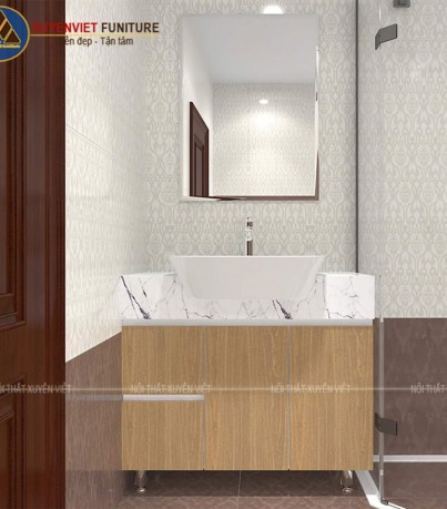 Tủ lavabo hà nội XVL837 nhà chú Hà chất lượng hiệu quả