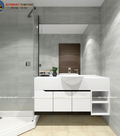 Tủ lavabo nhựa XVL711 chất khỏi bàn