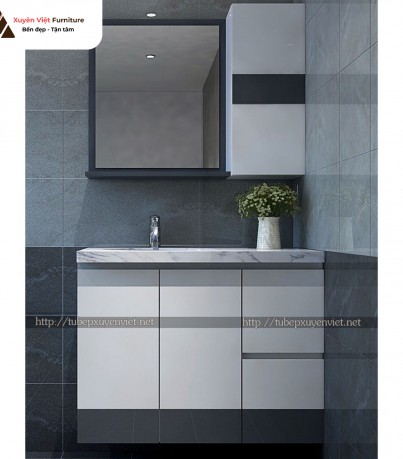 Tủ lavabo nhựa đẹp chất lượng XVL650