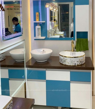 Tủ lavabo nhựa nhà tắm LBK106