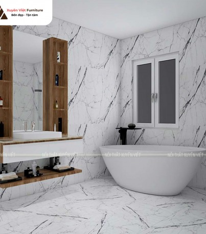 Tủ lavabo phủ laminate XVL796 siêu hot hiện nay tại Xuyên Việt