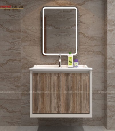 Tủ chậu lavabo treo tường đẳng cấp phong cách châu âu XVL759