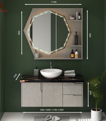 Tủ lavabo vân đá cá tính mã T01119 – 11