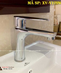 Vòi rửa lavabo thấp dài hiện đại XV-V17IN05